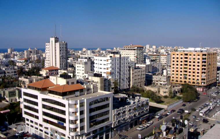 צילום ארכיון של העיר עזה משנת 2007, לפני אירועי 2023 ואוקטובר 2026; אינו מתעד את ניסיון החיסול