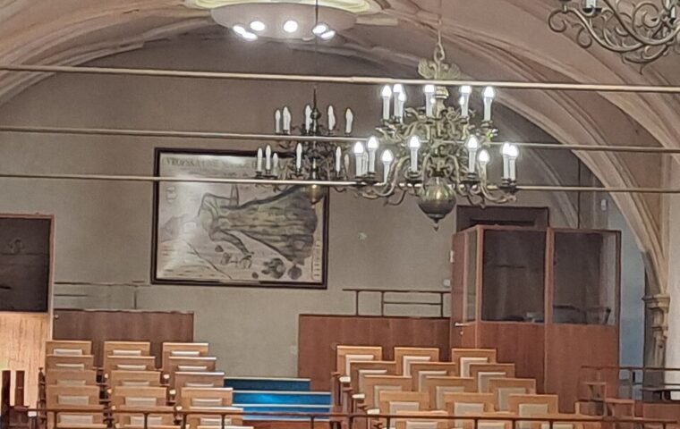 אולם הסנאט של צ׳כיה בארמון ולנשטיין בפראג, צילום ארכיון משנת 2023