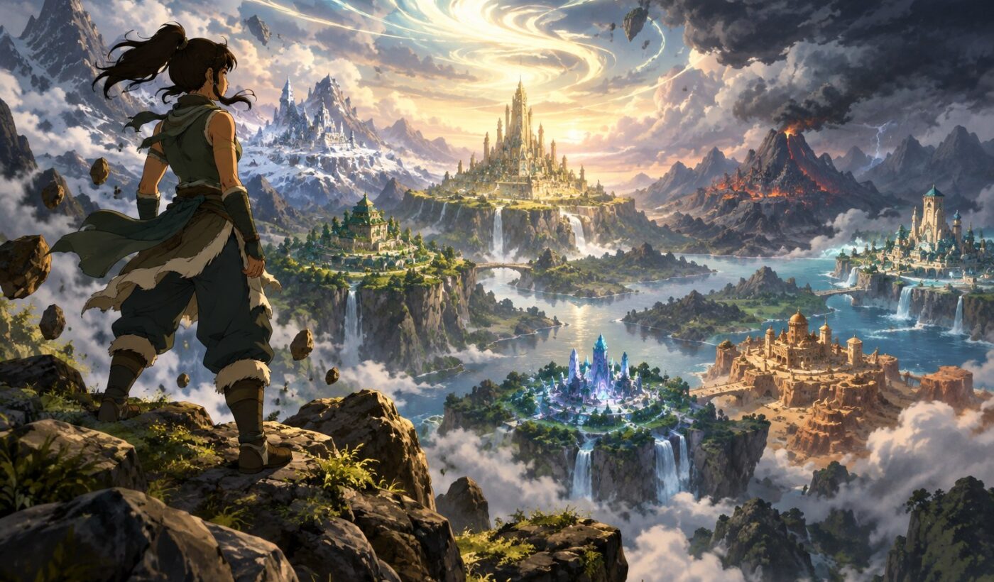 אילוסטרציה לכתבה על Avatar: Seven Havens – עולם פנטזיה עם שבעה מקלטים אחרי קטסטרופה