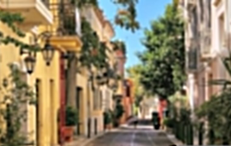 רחוב אבן ברודוס שביוון, צילום המחשה למדריך הטיסות מישראל לרודוס