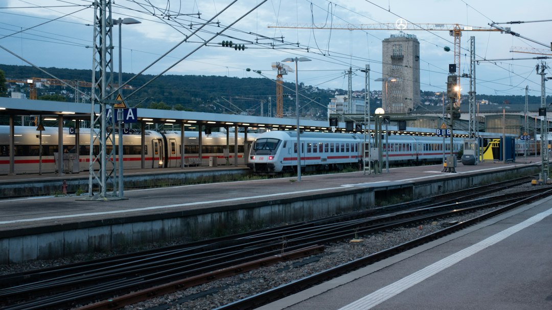 רכבת בתחנה בצרפת — אילוסטרציה למדריך רכבות בצרפת