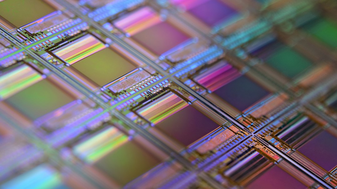 פרוסת שבבי סיליקון – אילוסטרציה לדוחות TSMC